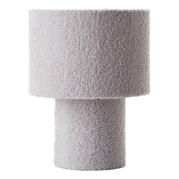 Brilliant - Lampada da tavolo TEDDY 1xE27/20W/230V grigia