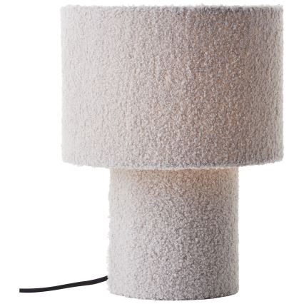 Brilliant - Lampada da tavolo TEDDY 1xE27/20W/230V grigia