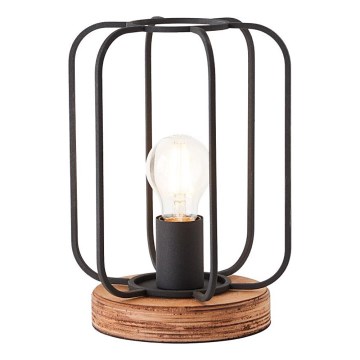 Brilliant - Lampada da tavolo TOSH 1xE27/40W/230V in pioppo