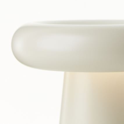 Brilliant - Lampada da tavolo dimmerabile a LED con touch MUFFIN LED/3W/5V USB 2600 mAh IP44 crema