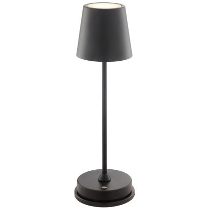 Brilliant - Lampada da tavolo da esterno LED ricaricabile dimmerabile a sfioramento ELORA LED/2,5W/5V 2700K 2600 mAh IP44 nera