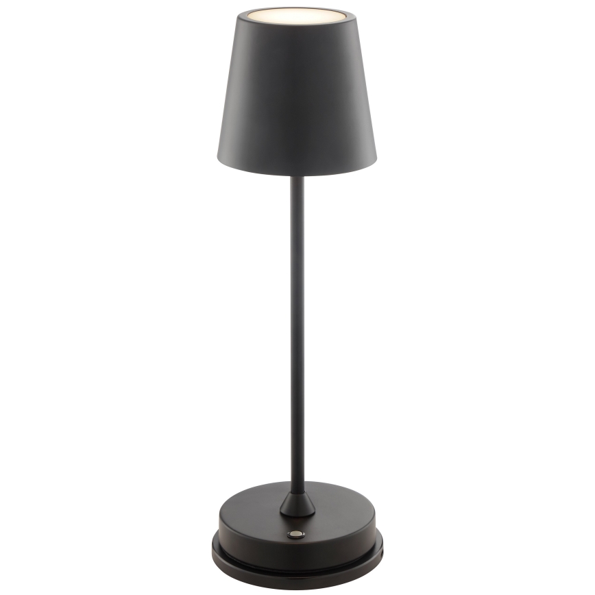 Brilliant - Lampada da tavolo da esterno LED ricaricabile dimmerabile a sfioramento ELORA LED/2,5W/5V 2700K 2600 mAh IP44 nera