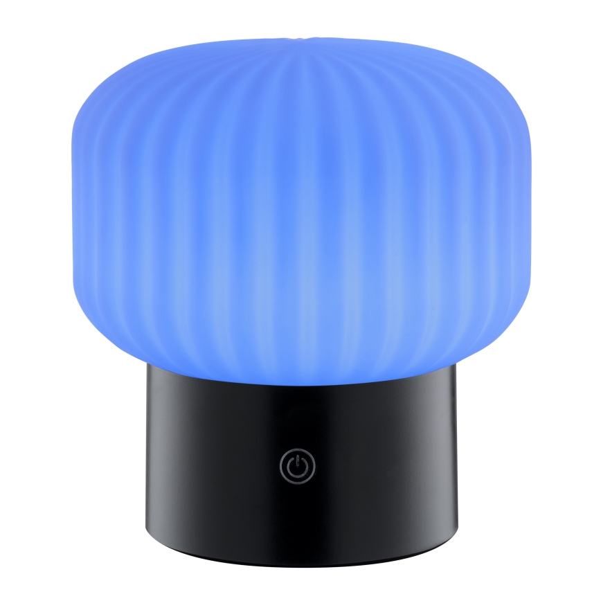 Brilliant - Lampada da tavolo ricaricabile per esterni a sfioramento dimmerabile LED RGBW SARASTRO LED/3W/5V 2700K 1800 mAh IP44 bianca