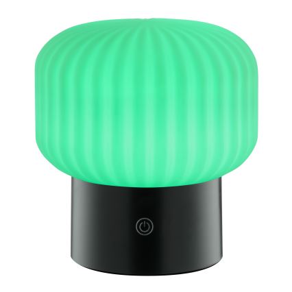 Brilliant - Lampada da tavolo ricaricabile per esterni a sfioramento dimmerabile LED RGBW SARASTRO LED/3W/5V 2700K 1800 mAh IP44 bianca
