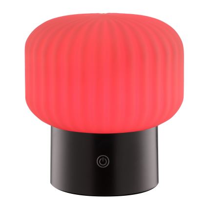 Brilliant - Lampada da tavolo ricaricabile per esterni a sfioramento dimmerabile LED RGBW SARASTRO LED/3W/5V 2700K 1800 mAh IP44 bianca