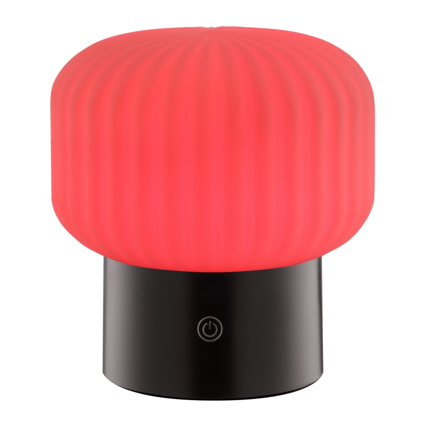 Brilliant - Lampada da tavolo ricaricabile per esterni a sfioramento dimmerabile LED RGBW SARASTRO LED/3W/5V 2700K 1800 mAh IP44 bianca