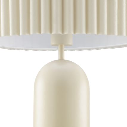 Brilliant - Lampada da tavolo VELIN 1xE27/20W/230V color crema