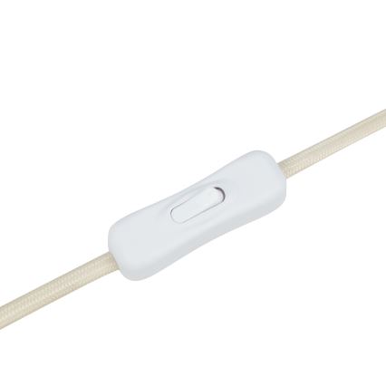 Brilliant - Lampada da tavolo VELIN 1xE27/20W/230V color crema
