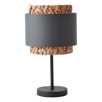 Brilliant - Lampada da tavolo WATERLILLY 1xE27/60W/230V grigio