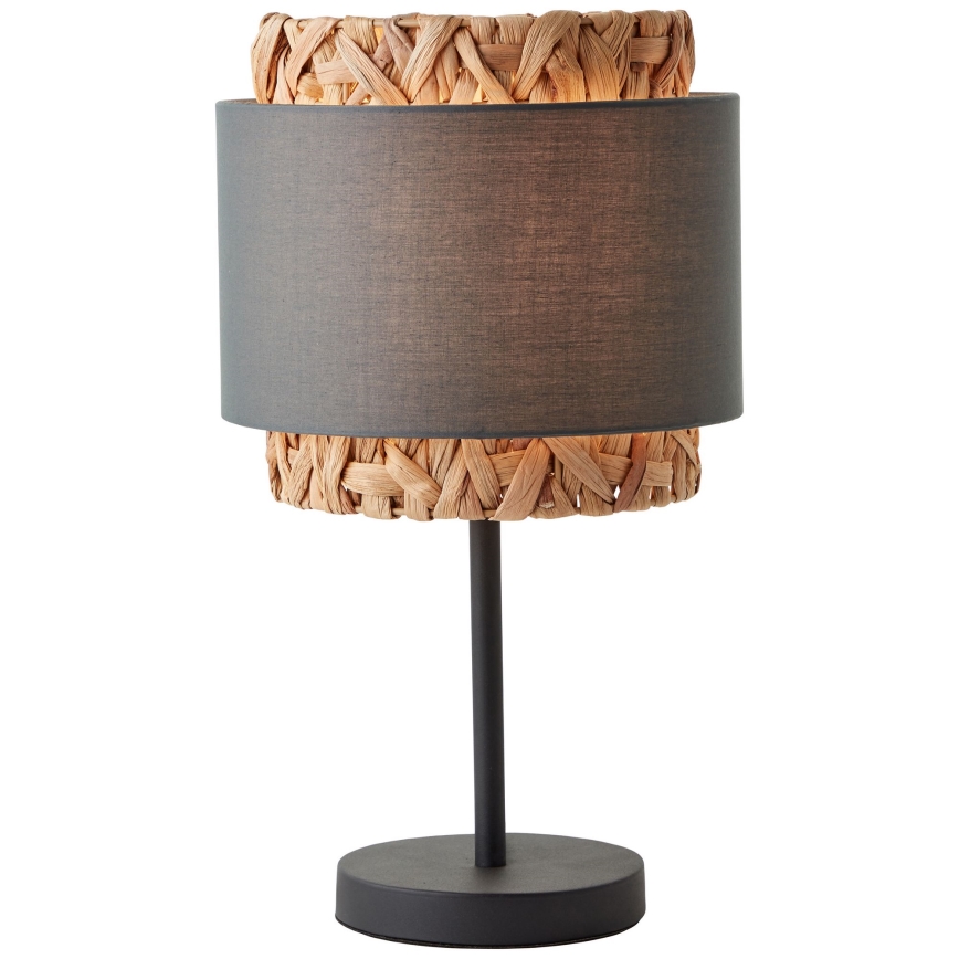 Brilliant - Lampada da tavolo WATERLILLY 1xE27/60W/230V grigio