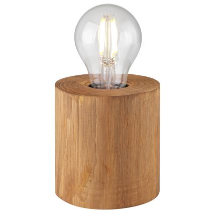 Brilliant - Lampada da tavolo WOODRA 1xE27/20W/230V pino