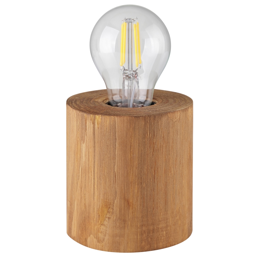 Brilliant - Lampada da tavolo WOODRA 1xE27/20W/230V pino