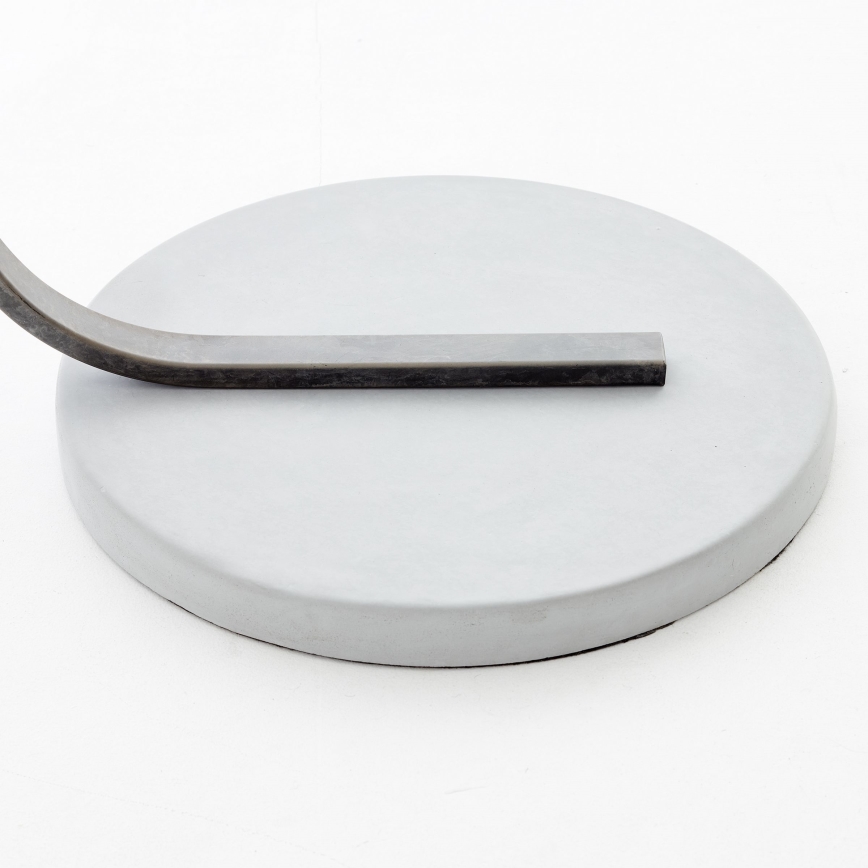 Brilliant - Lampada da terra BROK 1xE27/60W/230V tortora