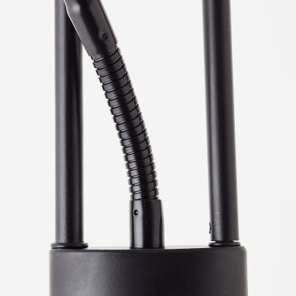 Brilliant - Lampada da terra dimmerabile a LED FINN 2xLED/13W/230V nera
