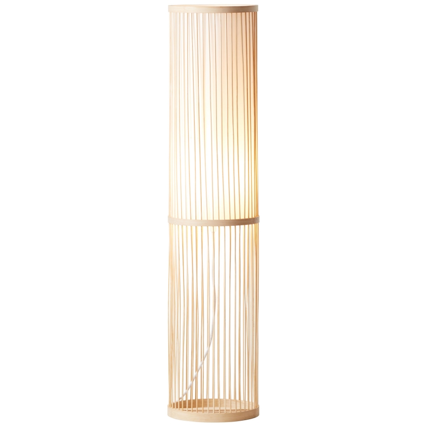 Brilliant - Lampada da terra NORI 1xE27/40W/230V bambù