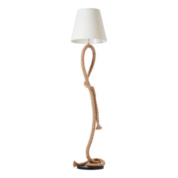 Brilliant - Lampada da terra SAILOR 1xE27/40W/230V beige/crema