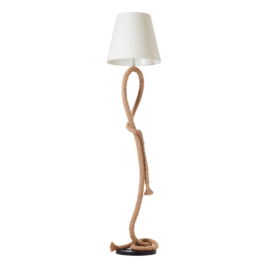 Brilliant - Lampada da terra SAILOR 1xE27/40W/230V beige/crema