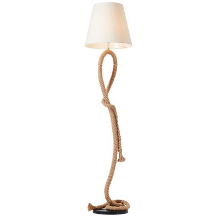 Brilliant - Lampada da terra SAILOR 1xE27/40W/230V beige/crema