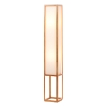 Brilliant - Lampada da terra SEASIDE 2xE27/40W/230V bianco/marrone