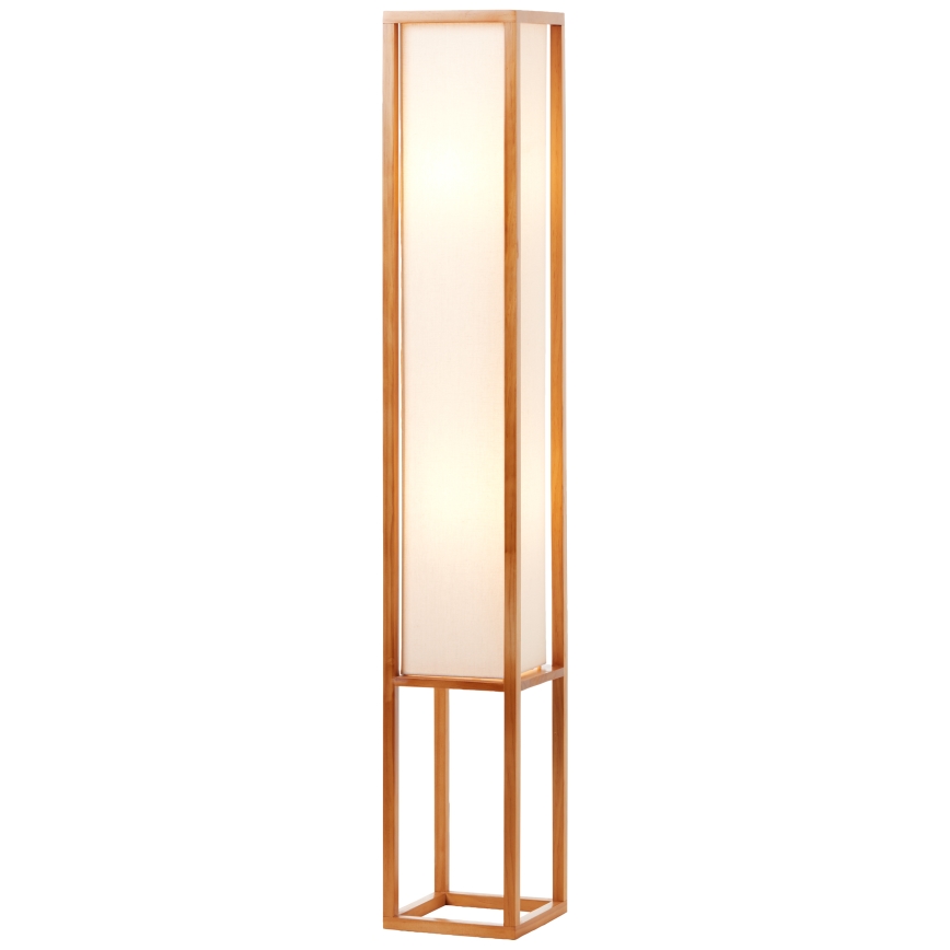 Brilliant - Lampada da terra SEASIDE 2xE27/40W/230V bianco/marrone
