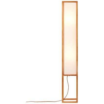 Brilliant - Lampada da terra SEASIDE 2xE27/40W/230V bianco/marrone