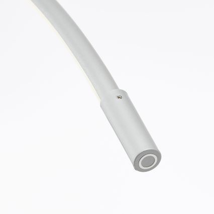 Brilliant - Lampada da terra touch dimmerabile a LED BOW LED/14W/230V 3000/4000/6500K cromo opaco