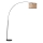 Brilliant - Lampada da terra WILEY 1xE27/60W/230V nera/beige
