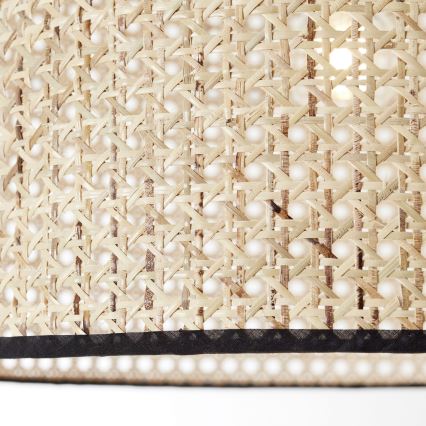 Brilliant - Lampada da terra WILEY 1xE27/60W/230V nera/beige