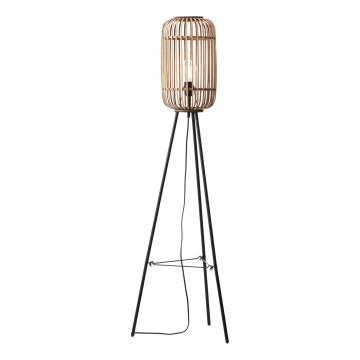 Brilliant - Lampada da terra WOODROW 1xE27/60W/230V bambù