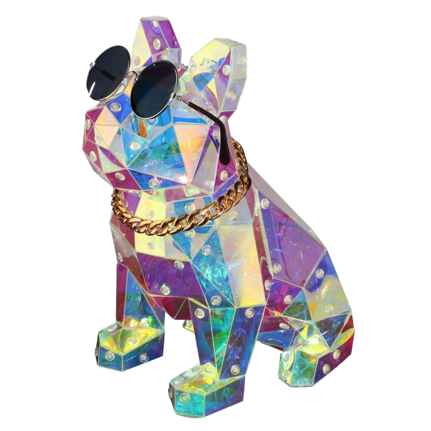 Brilliant - Lampada decorativa a LED GASTON LED/5V a forma di cane