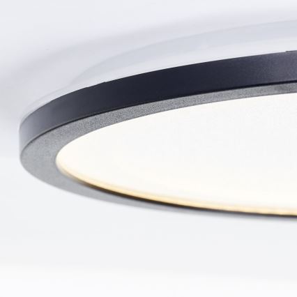 Brilliant - Lampada da soffitto dimmerabile a LED MOSAKO LED/20W/230V 2700K diam. 29,5 cm nero
