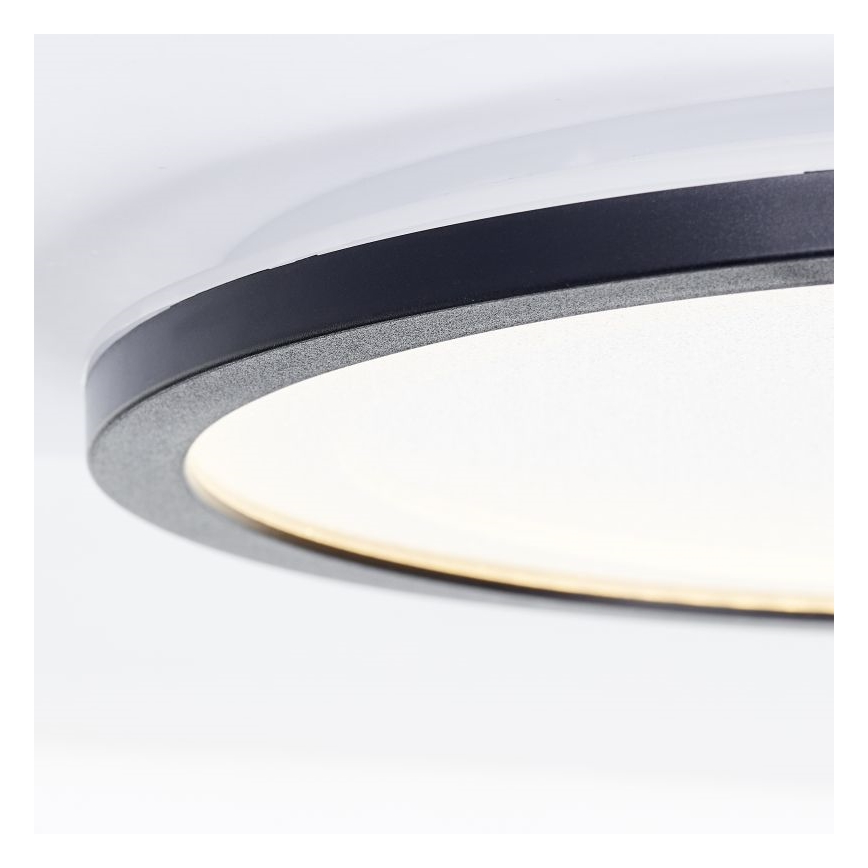 Brilliant - Lampada da soffitto dimmerabile a LED MOSAKO LED/20W/230V 2700K diam. 29,5 cm nero