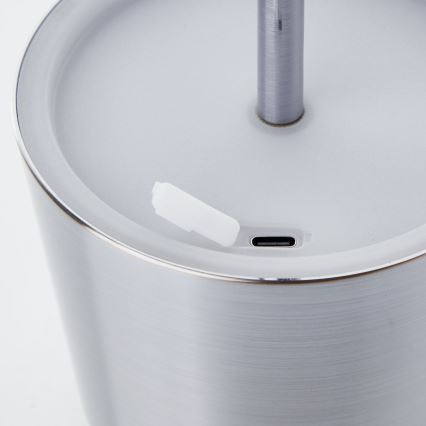 Brilliant - Lampada da esterno dimmerabile a LED con touch XAANA LED/4W/5V 3000/4000/6500K 2600 mAh IP44 cromo lucido