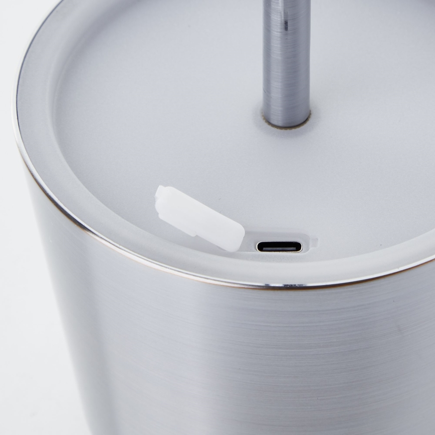 Brilliant - Lampada da esterno dimmerabile a LED con touch XAANA LED/4W/5V 3000/4000/6500K 2600 mAh IP44 cromo lucido