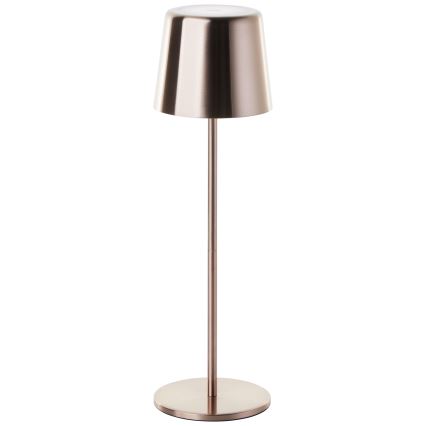 Brilliant - Lampada da esterno dimmerabile a LED con controllo touch XAANA LED/4W/5V 3000/4000/6500K 2600 mAh IP44 rame