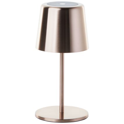 Brilliant - Lampada da esterno dimmerabile a LED con controllo touch XAANA LED/4W/5V 3000/4000/6500K 2600 mAh IP44 rame