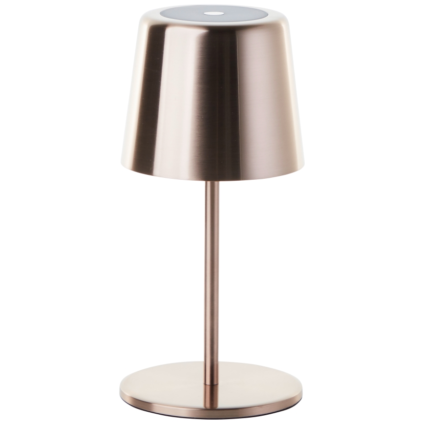 Brilliant - Lampada da esterno dimmerabile a LED con controllo touch XAANA LED/4W/5V 3000/4000/6500K 2600 mAh IP44 rame