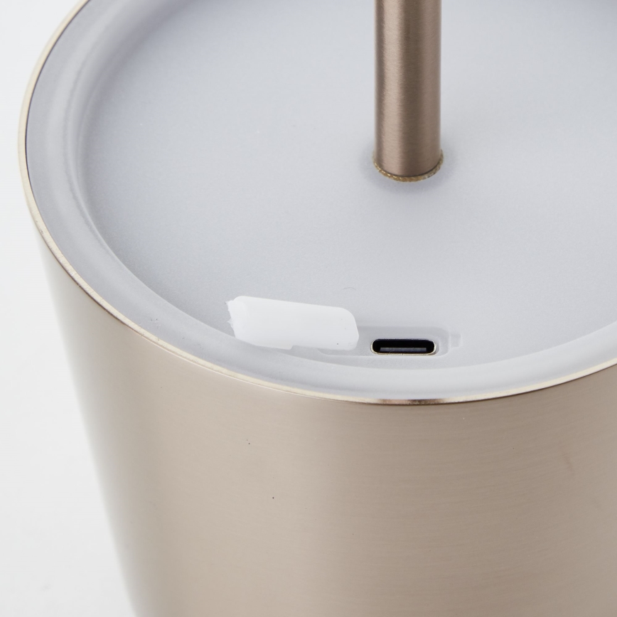 Brilliant - Lampada da esterno dimmerabile a LED con controllo touch XAANA LED/4W/5V 3000/4000/6500K 2600 mAh IP44 rame