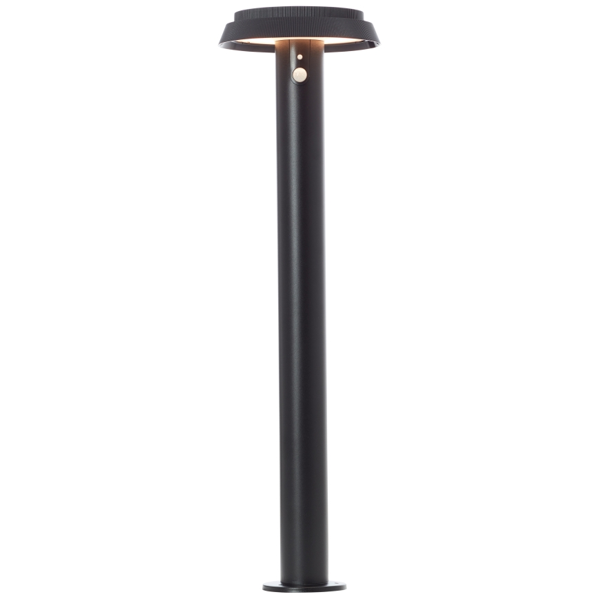 Brilliant - Lampada solare LED con sensore ALVERO LED/4W/3,7V 70 cm IP44 nero