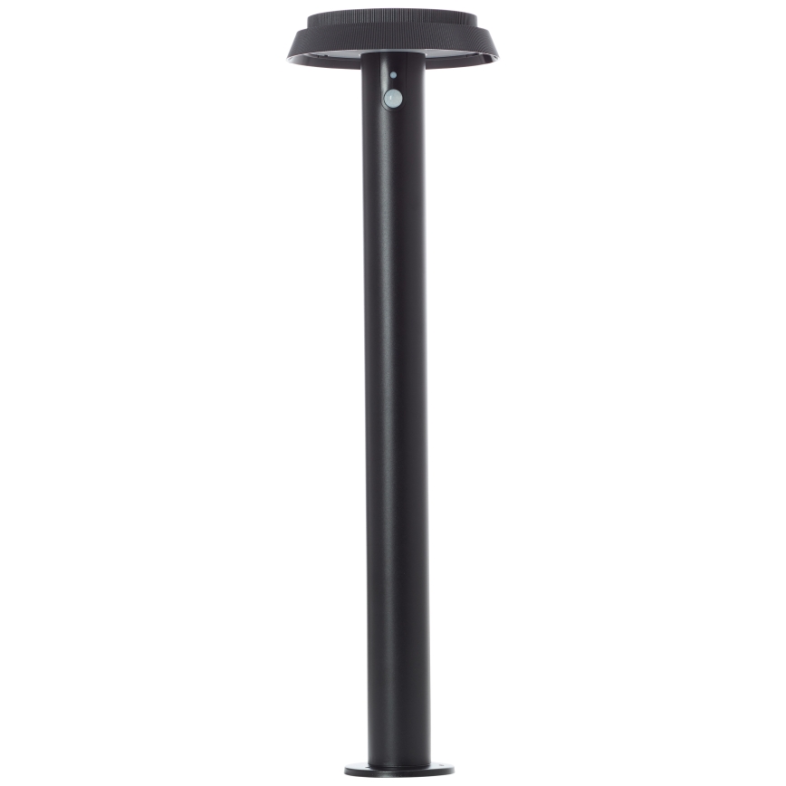 Brilliant - Lampada solare LED con sensore ALVERO LED/4W/3,7V 70 cm IP44 nero