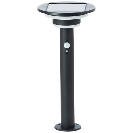 Brilliant - Lampada solare LED con sensore GARVINA LED/3W/3,7V 45 cm IP44 nero