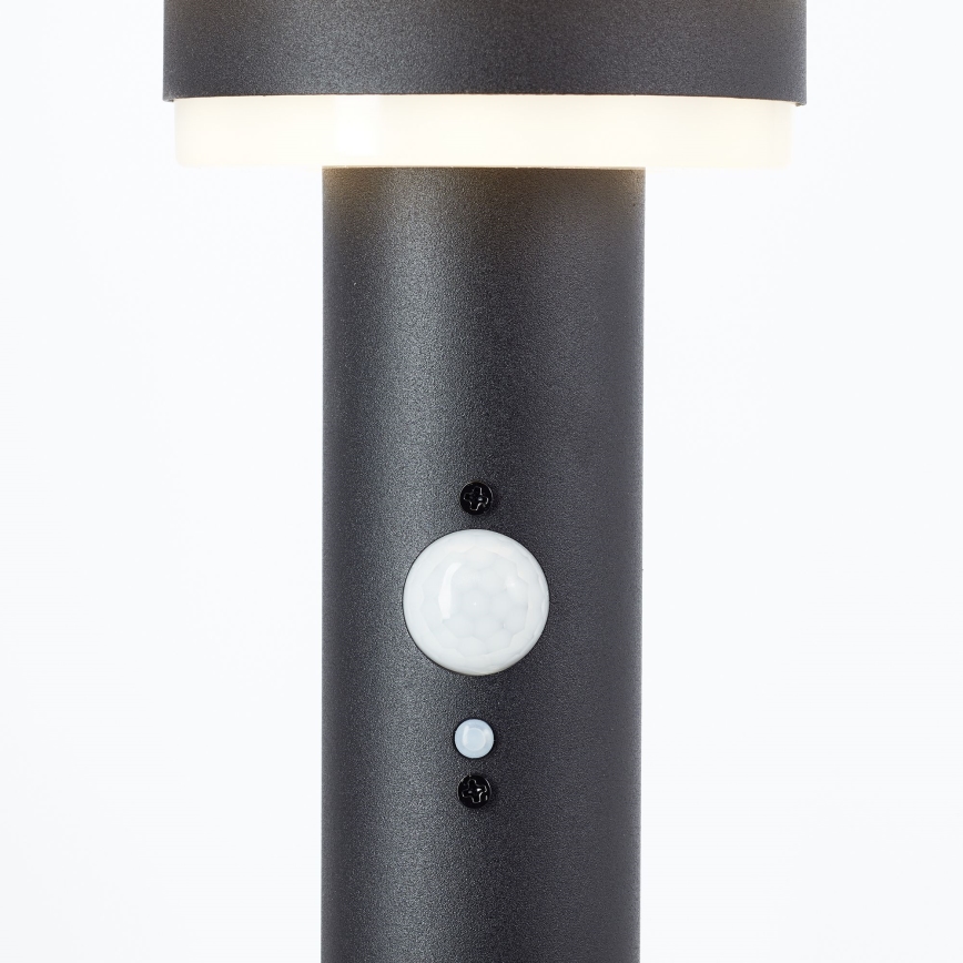 Brilliant - Lampada solare LED con sensore GARVINA LED/3W/3,7V 45 cm IP44 nero
