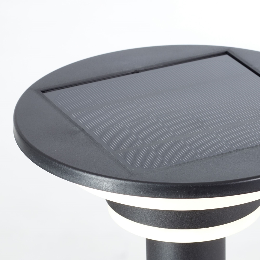 Brilliant - Lampada solare LED con sensore GARVINA LED/3W/3,7V 45 cm IP44 nero