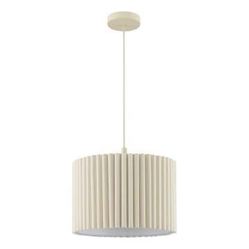 Brilliant - Lampadario a cavo VELIN 1xE27/20W/230V Ø 35 cm crema
