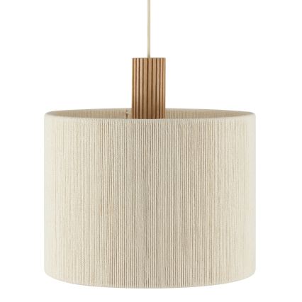 Brilliant - Lampadario a sospensione con cavo ARLO 1xE27/20W/230V Ø 35 cm crema