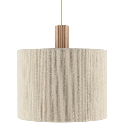 Brilliant - Lampadario a sospensione con cavo ARLO 1xE27/20W/230V Ø 35 cm crema