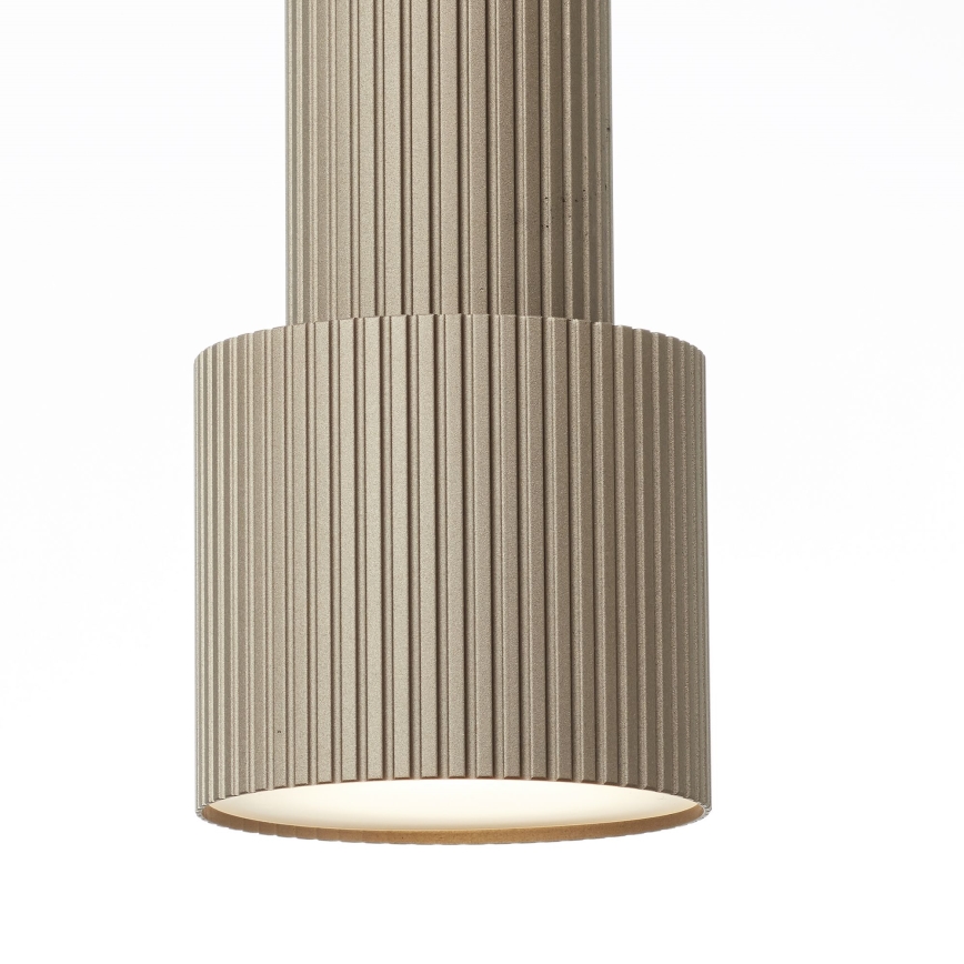 Brilliant - Lampadario a sospensione con filo CADIZ 4xGU10/10W/230V diametro 35 cm bronzo