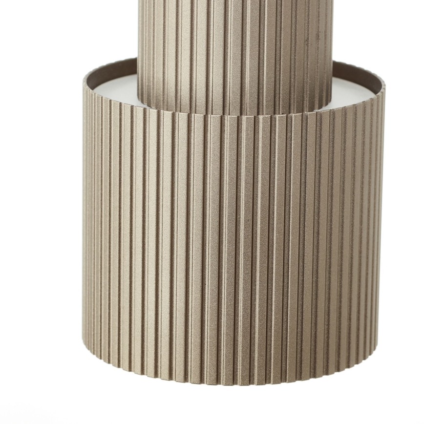 Brilliant - Lampadario a sospensione con filo CADIZ 4xGU10/10W/230V diametro 35 cm bronzo