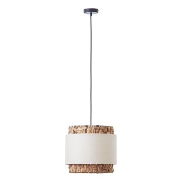 Brilliant - Lampadario a sospensione con filo WATERLILLY 1xE27/60W/230V diametro 35 cm color crema