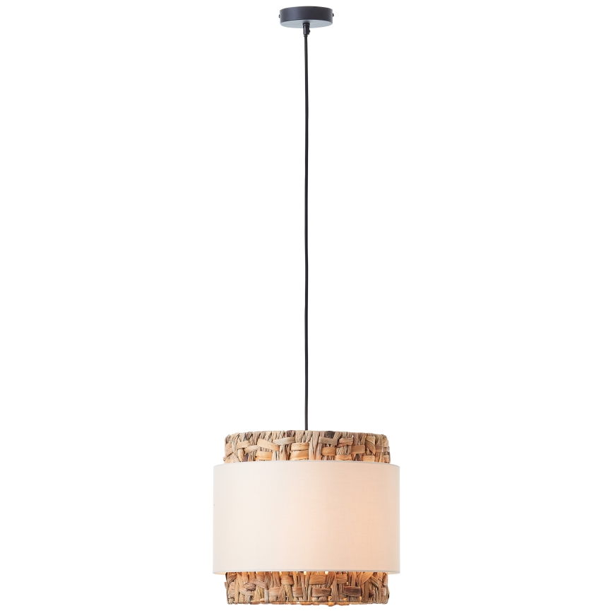 Brilliant - Lampadario a sospensione con filo WATERLILLY 1xE27/60W/230V diametro 35 cm color crema